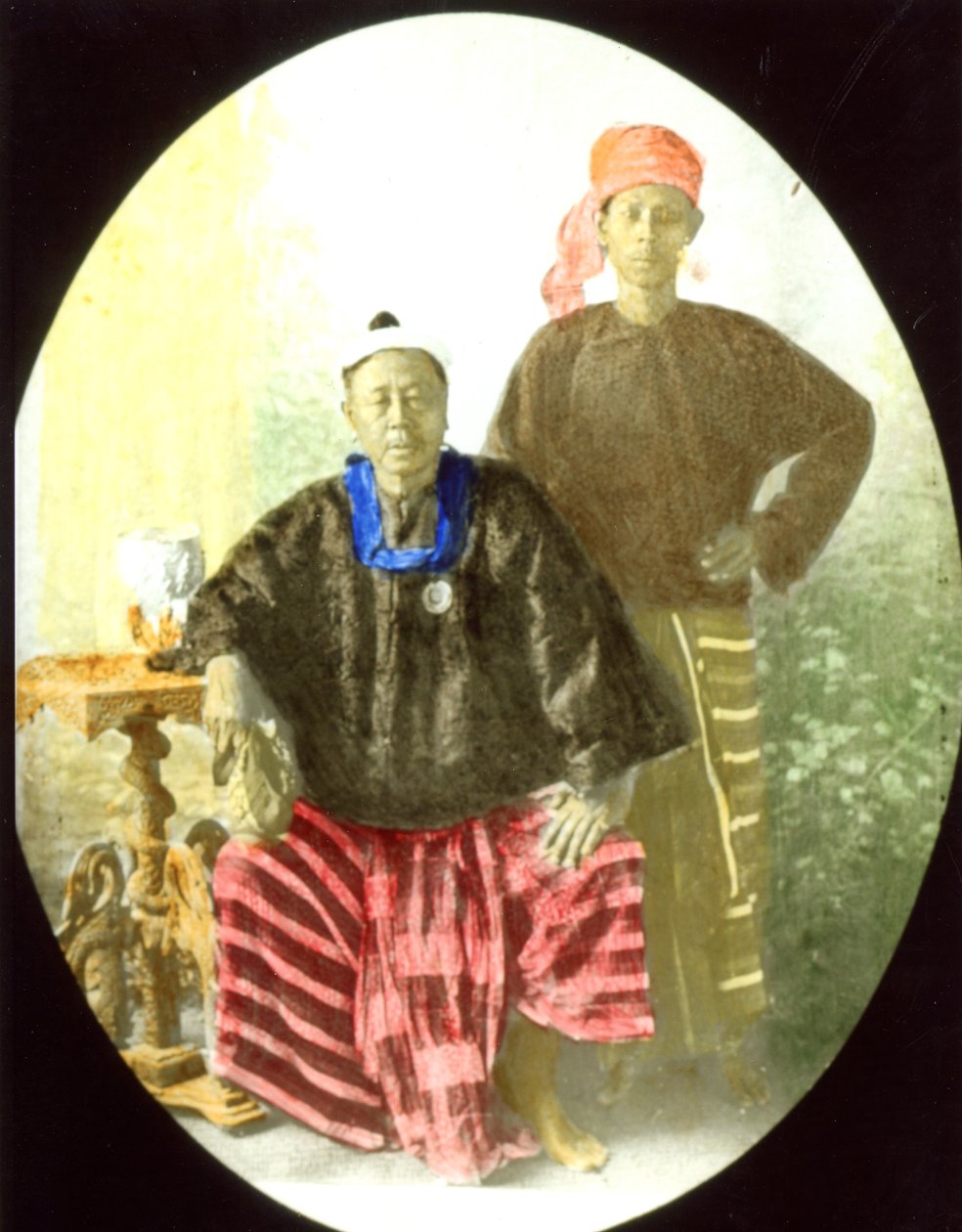 Burmas premierminister Kinwun Mingyi U Kaung, ca. 1890