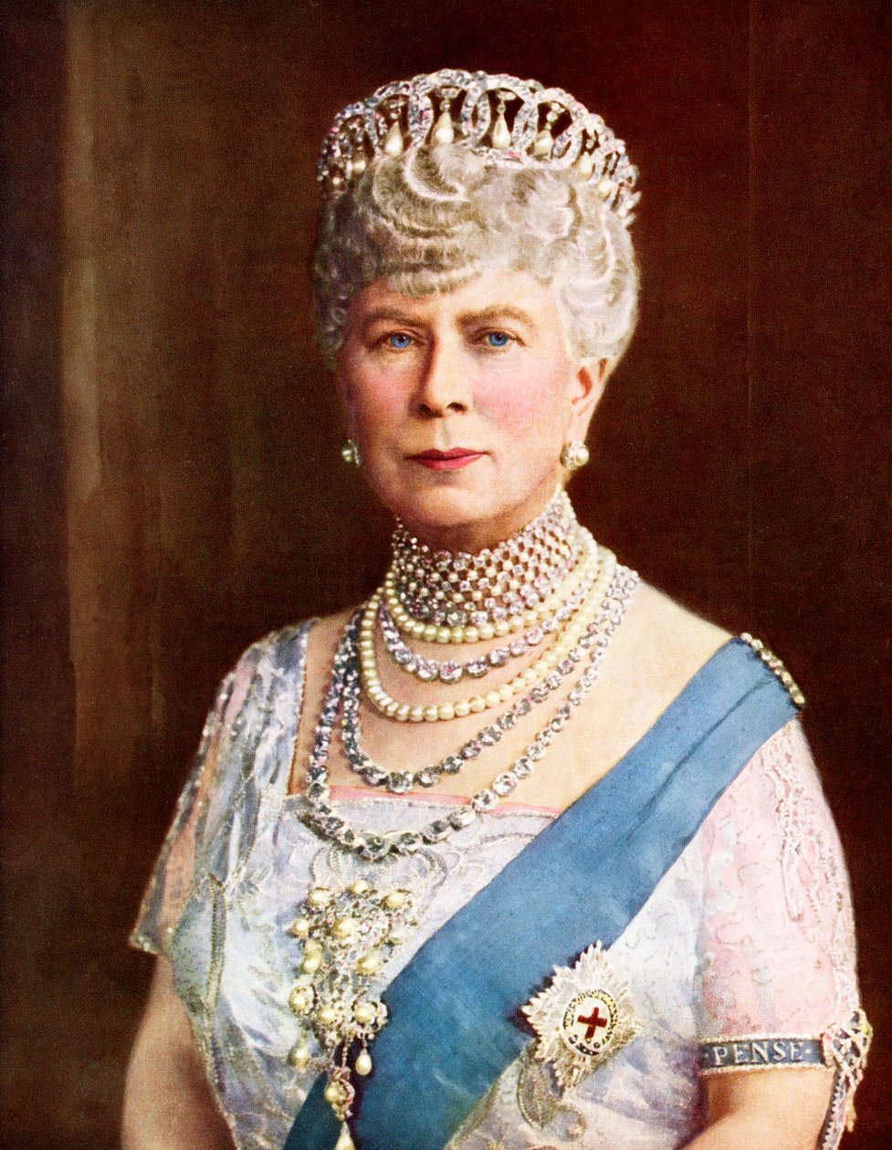 Dronning Mary, kong George V