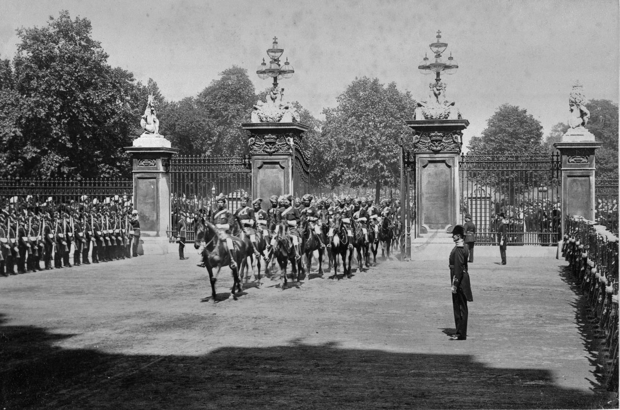 Dronning Victorias diamantjubilæumsoptog, 22. juni 1897 (s/h-foto) af Unknown photographer