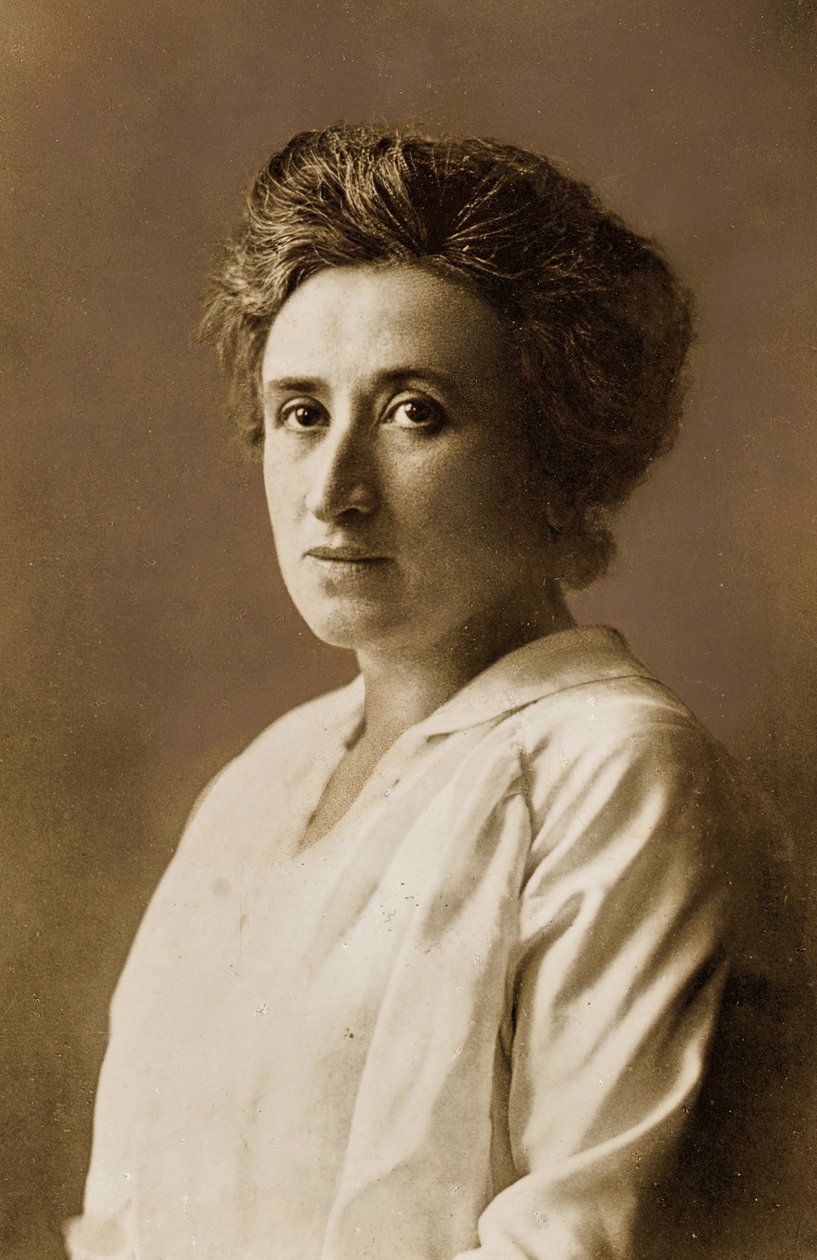 Rosa Luxemburg, ca. 1911 (sepiatryk) af Unknown photographer
