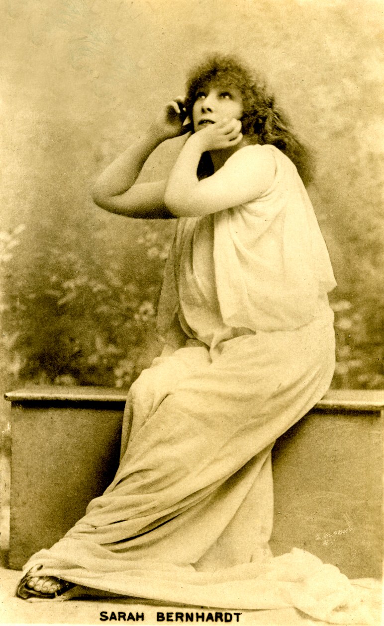 Sarah Bernhardt i titelrollen som 