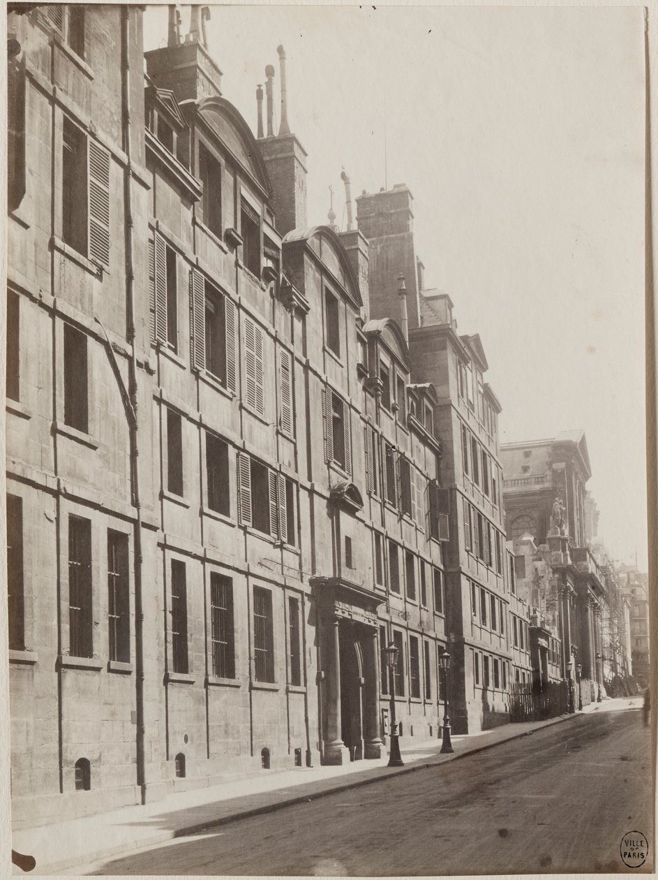 Sorbonne Street, Paris af Unknown photographer