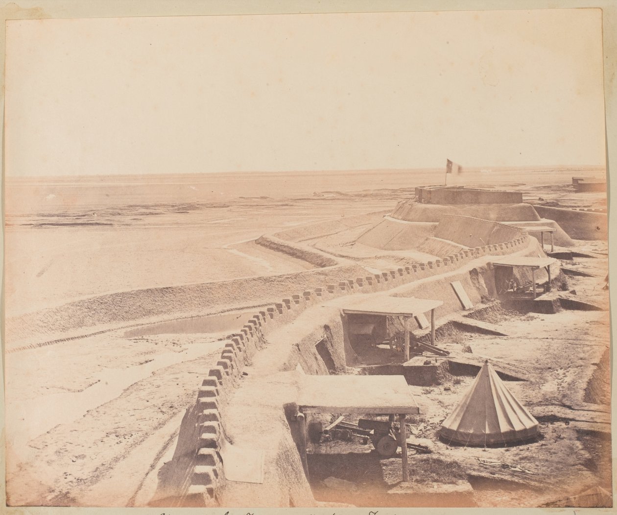 Taku Fort, China af Unknown photographer
