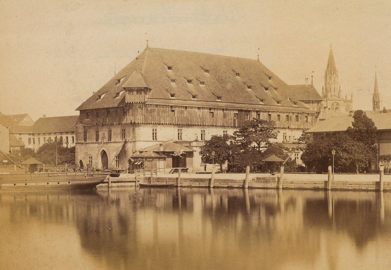 Konciliepaladset i Konstanz af Unknown photographer