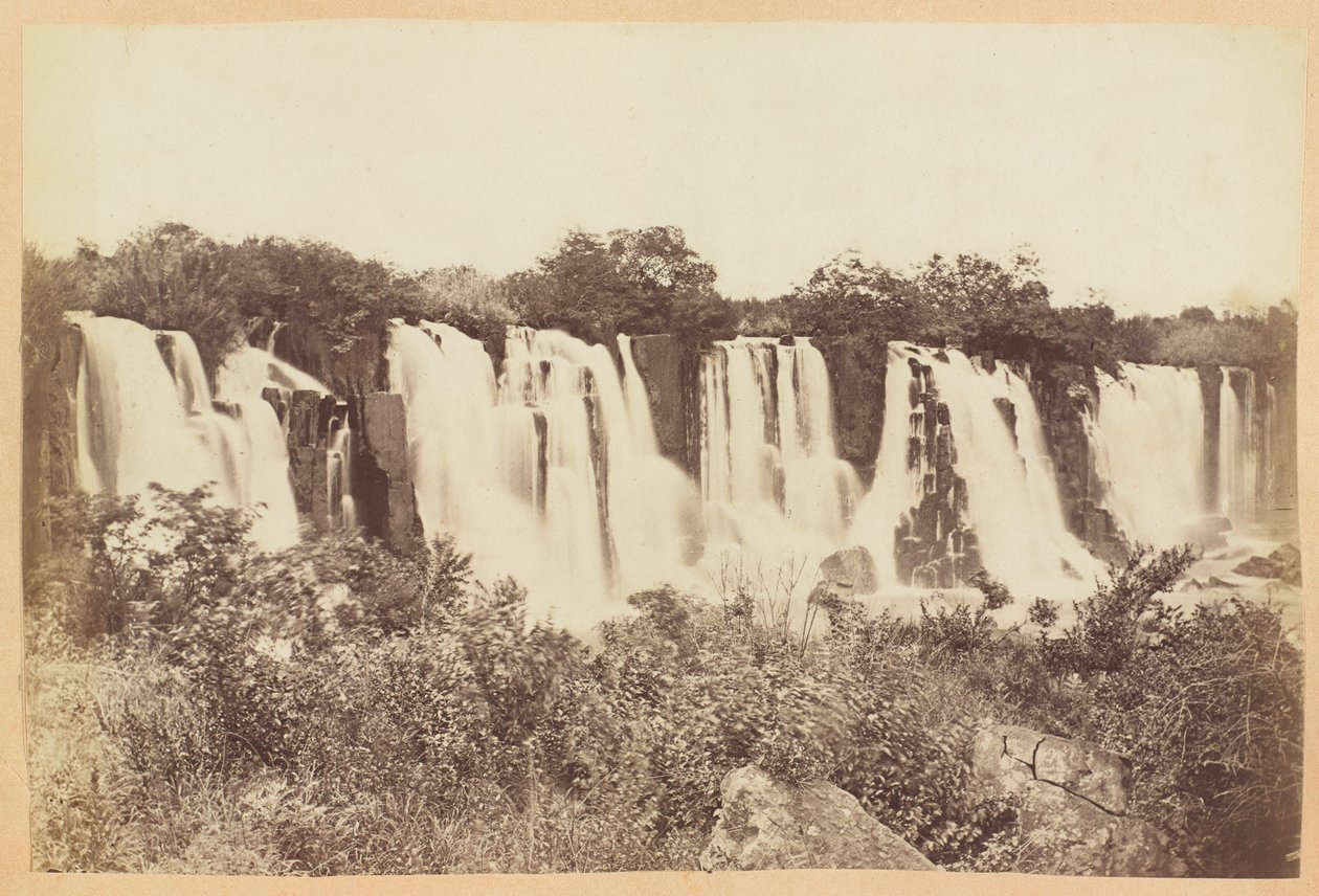 Umgeni Falls, Natal Province, South Africa, 1882 circadani af Unknown photographer