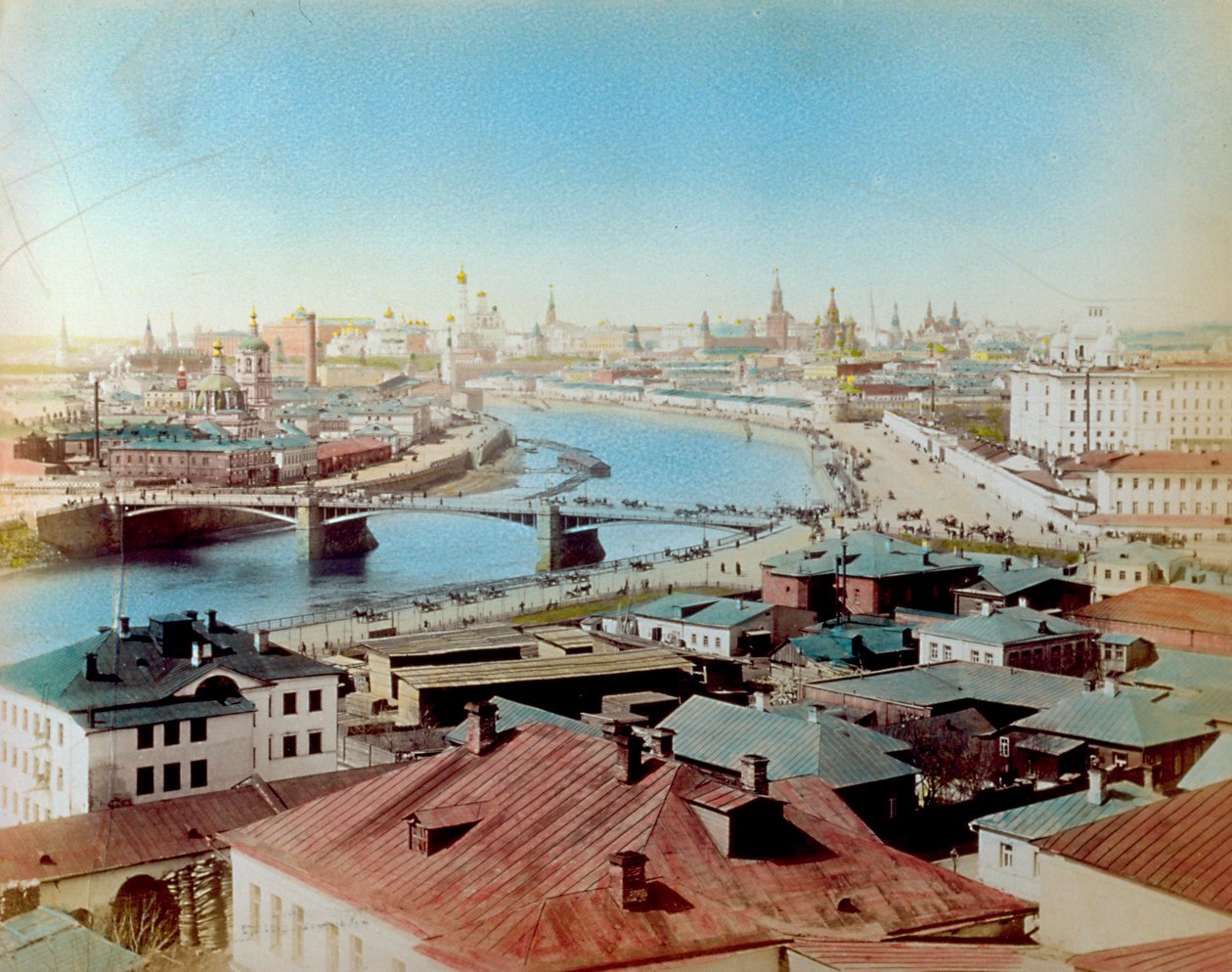 Udsigt over Moskva af Unknown photographer
