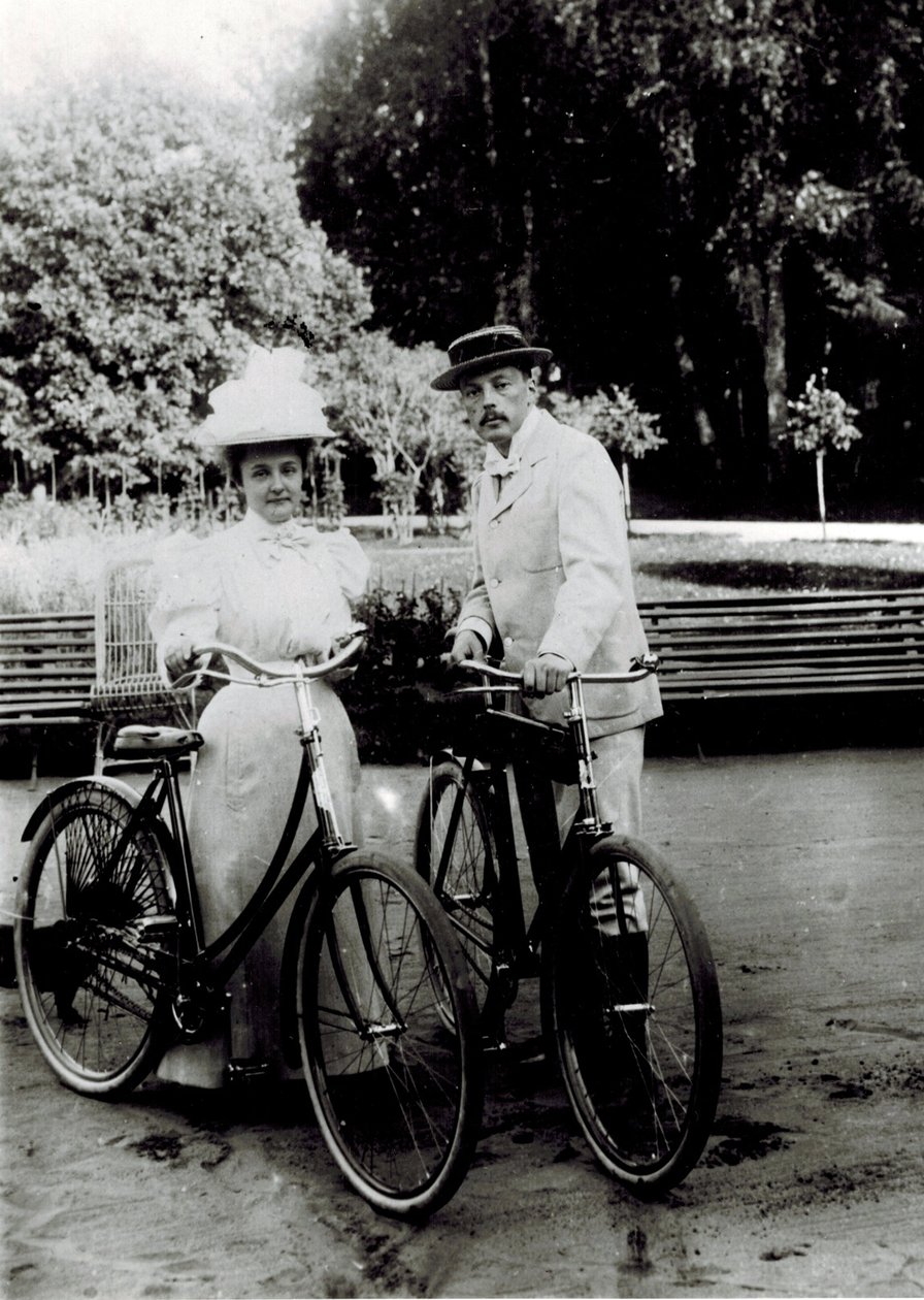 Vladimir Dmitrievich Nabokov (1870-1922) og Elena Ivanovna Rukavishnikova (1876-1939), Anonym. Fotograf af Unknown photographer