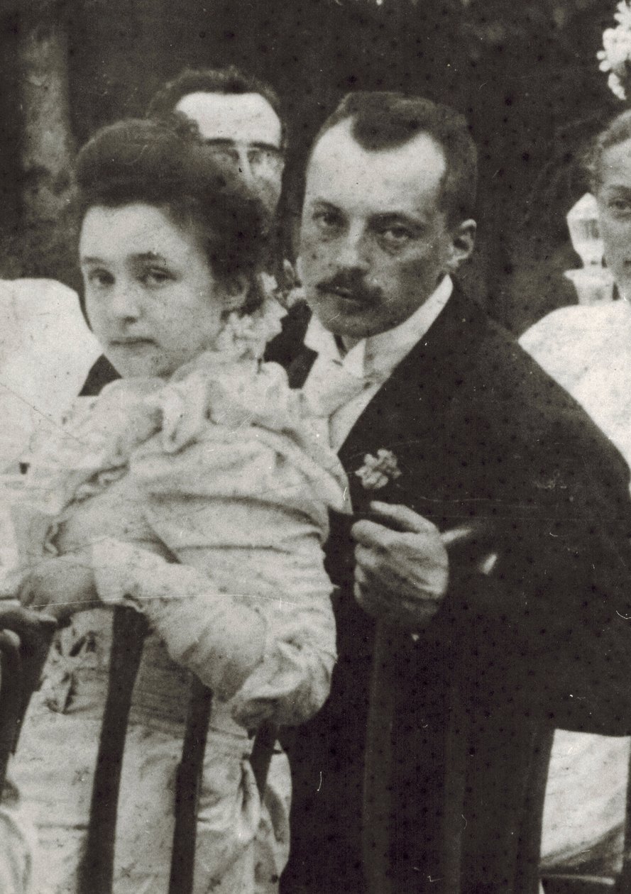Vladimir Dmitrievich Nabokov (1870-1922) og Elena Ivanovna Rukavishnikova (1876-1939), Anonym. Fotograf af Unknown photographer