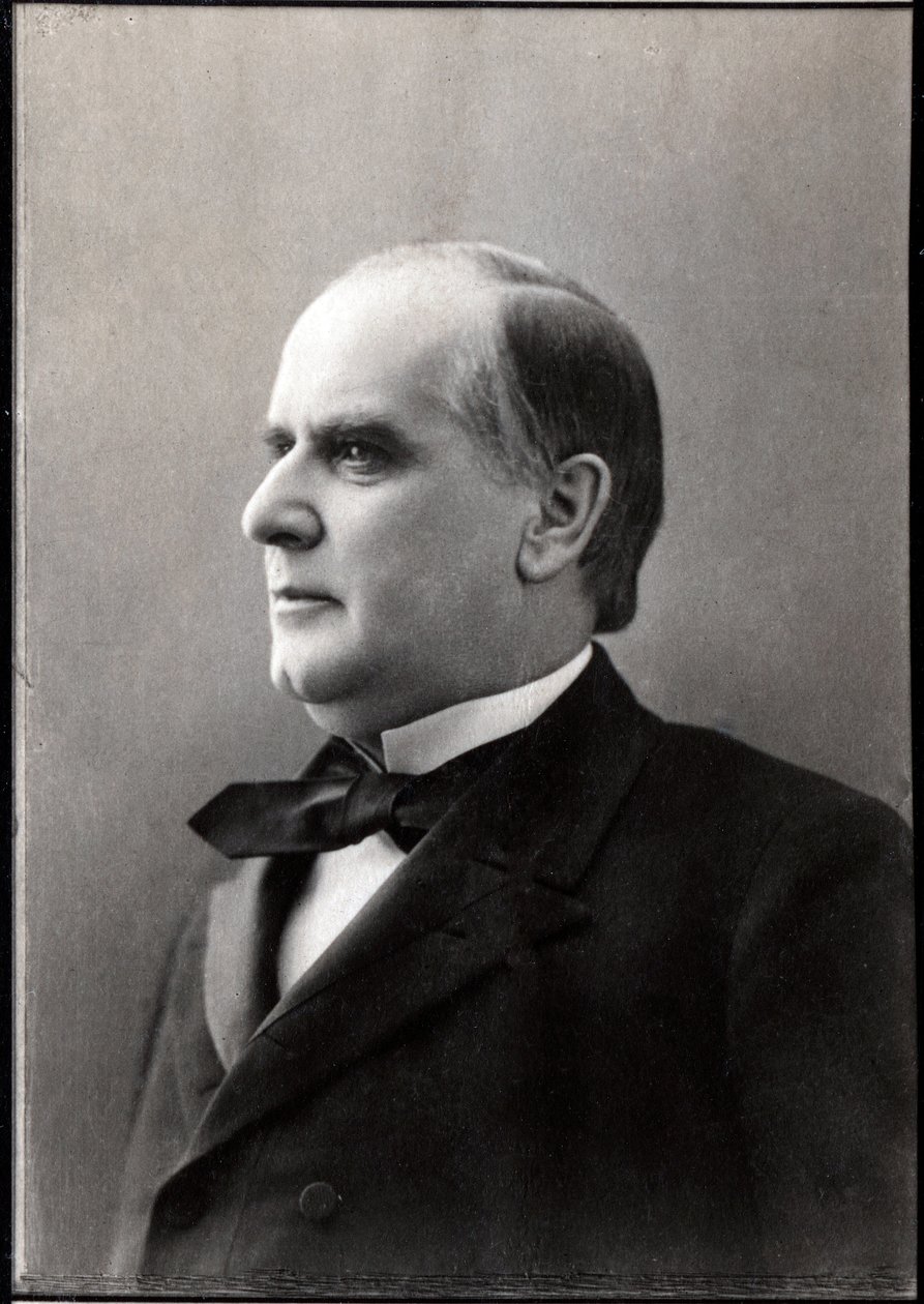 WILLIAM McKinley (1843-1901), USA