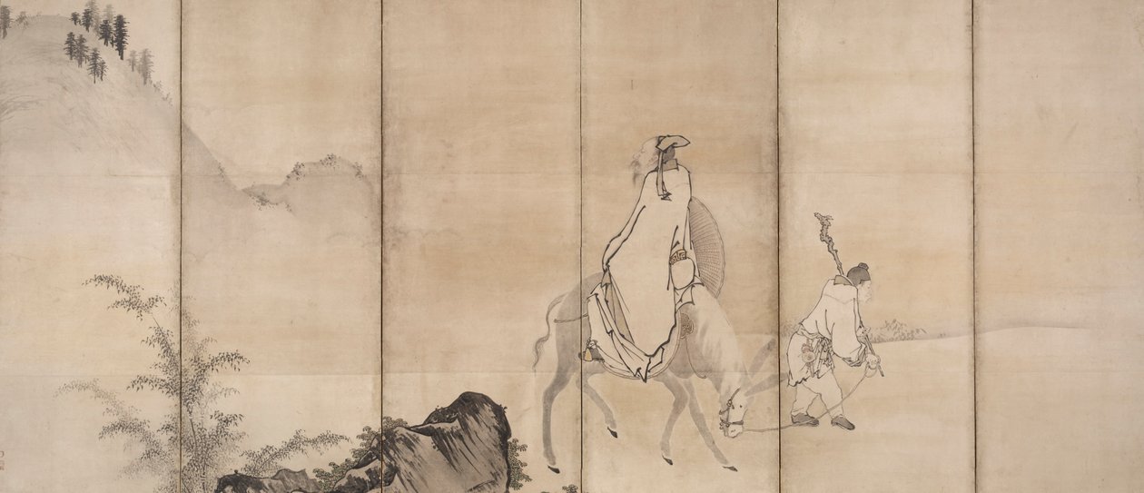 Pan Lang Han Ro, begyndelsen af ​​1600-tallet. af Unkoku Tōgan