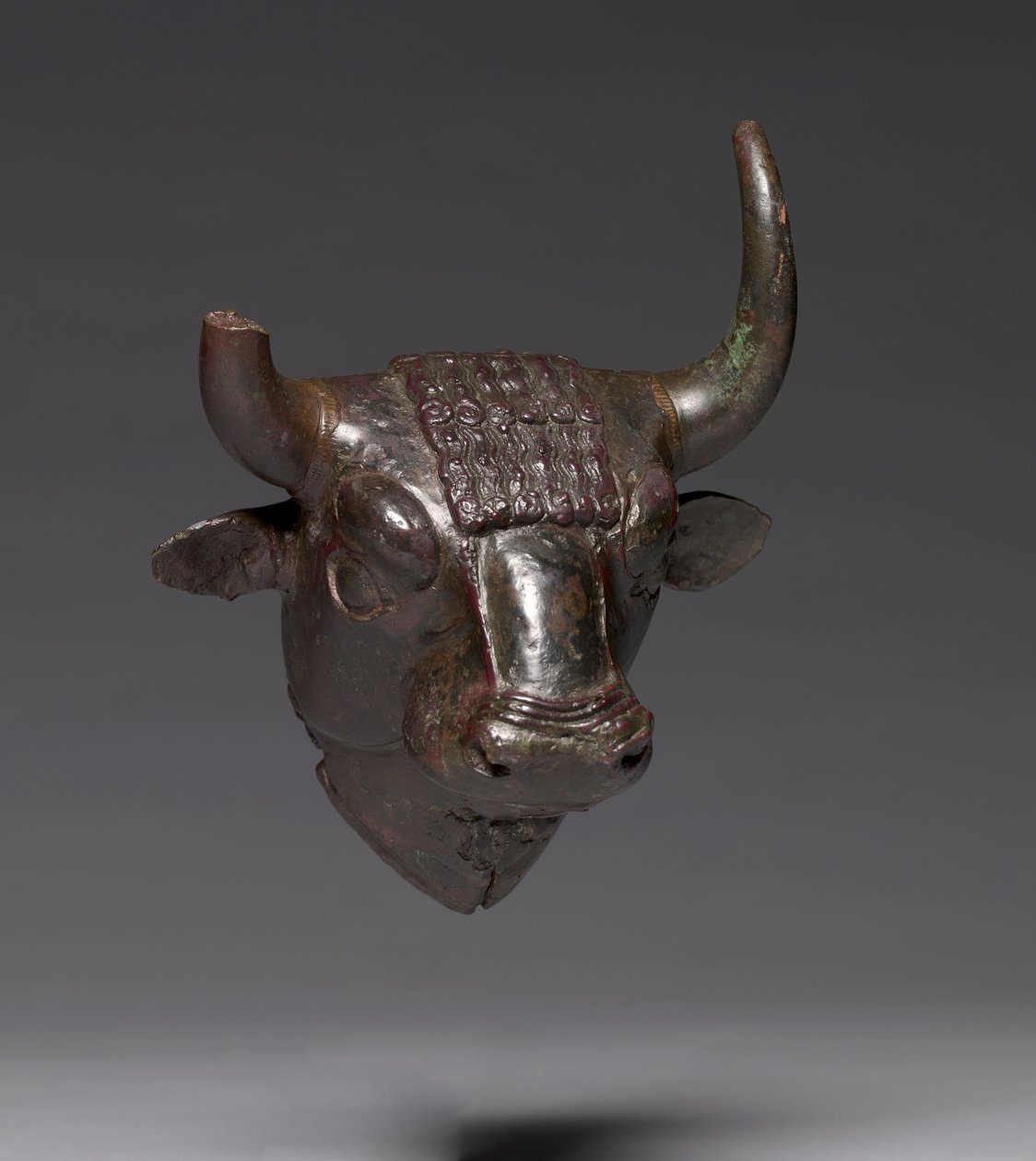 Tyrehovedbeslag, ca. 700-600 f.Kr. (bronze) af Urartian