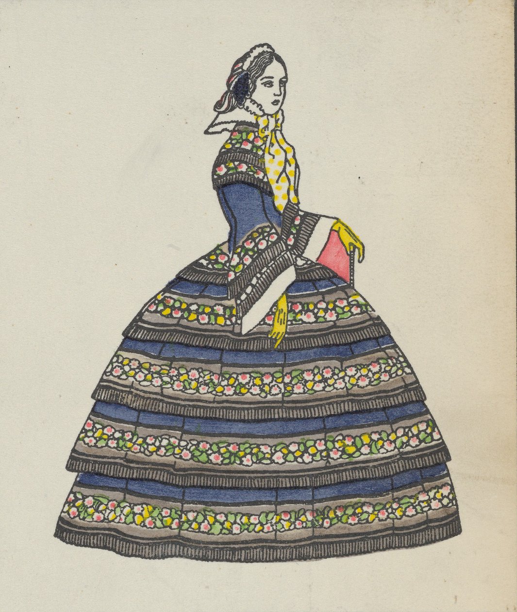 Biedermeier Fashion, 1908. af Urban Janke