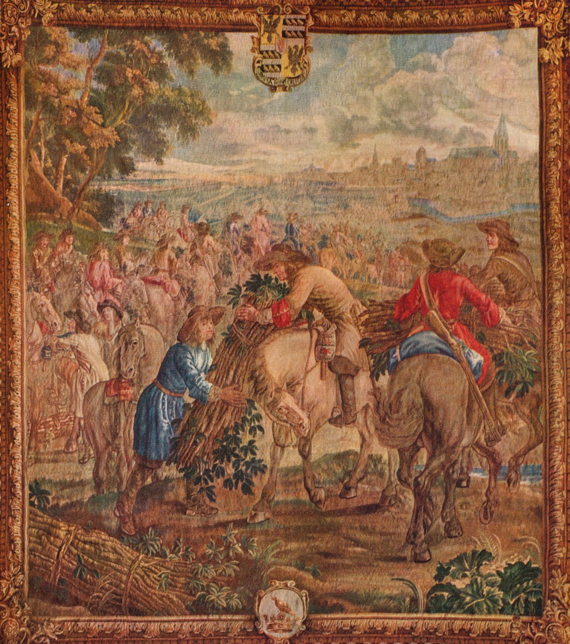 Afbrændingen af Lille, c1600-tallet, 1923 af Urbanus Leyniers