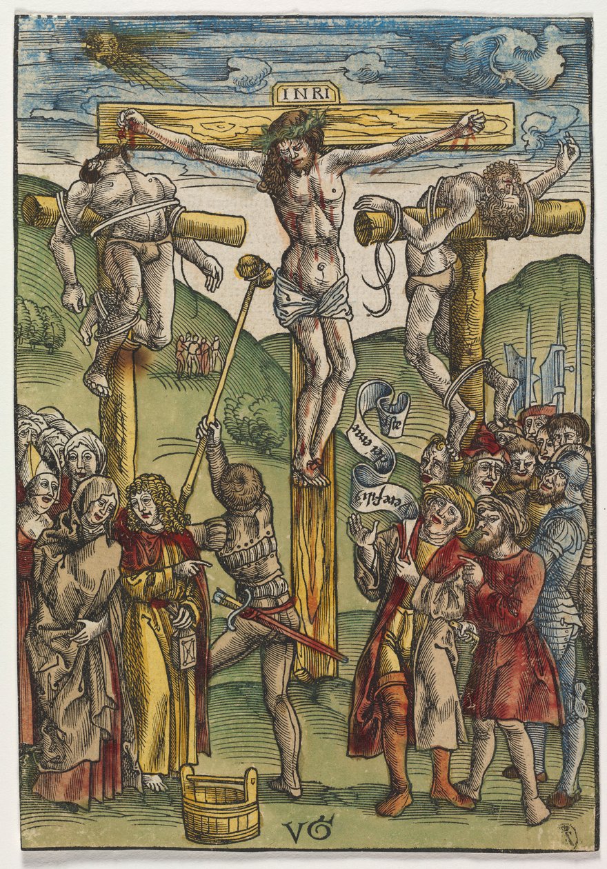 The Passion: The Crucifixion, før 1508. af Urs I Graf