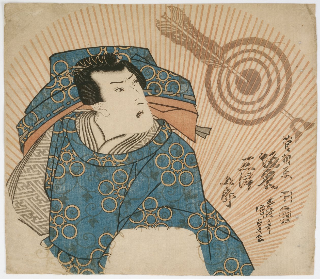 The Actor Bando Mitsugoro IV as Kan Shojo, Edo period, 1832 (colour woodblock print) af Utagawa Kunisada