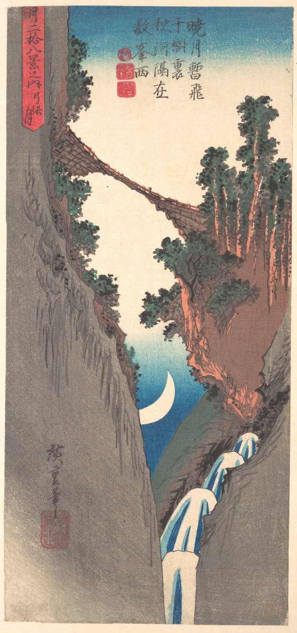 Buemåne af Utagawa Hiroshige