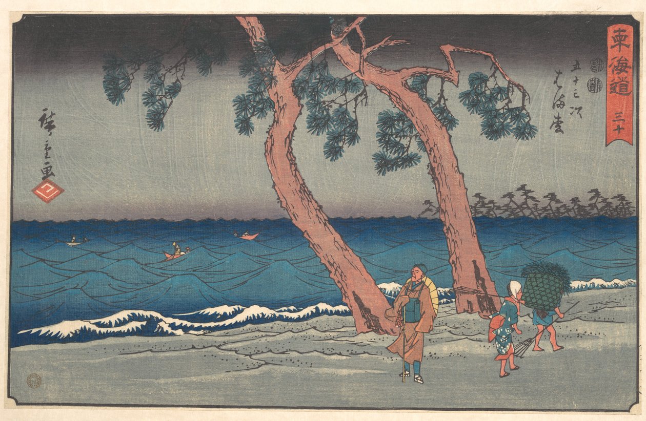 Hamamatsu af Utagawa Hiroshige