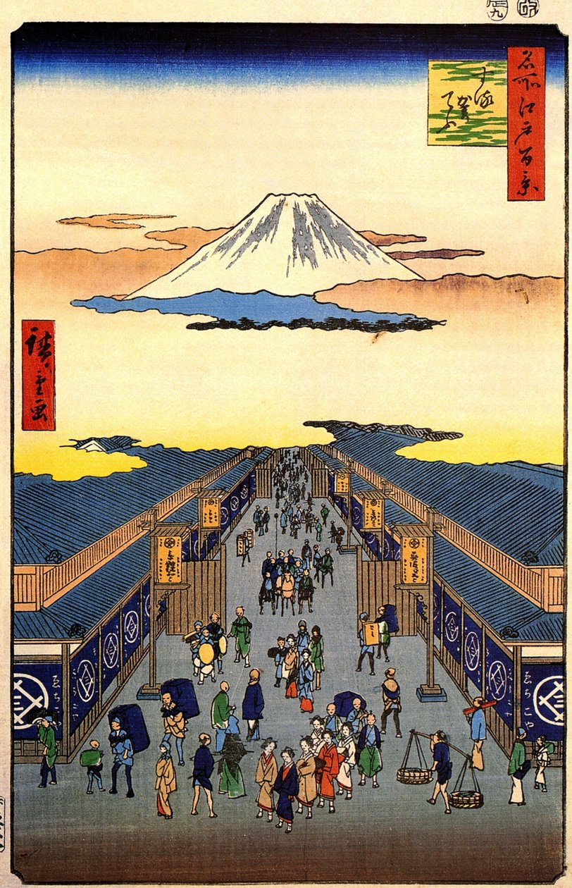 Hiroshige, Sugura-gaden af Utagawa Hiroshige