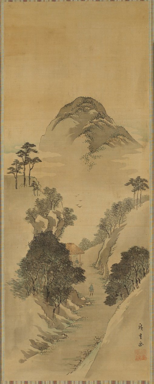 Landskab af Utagawa Hiroshige
