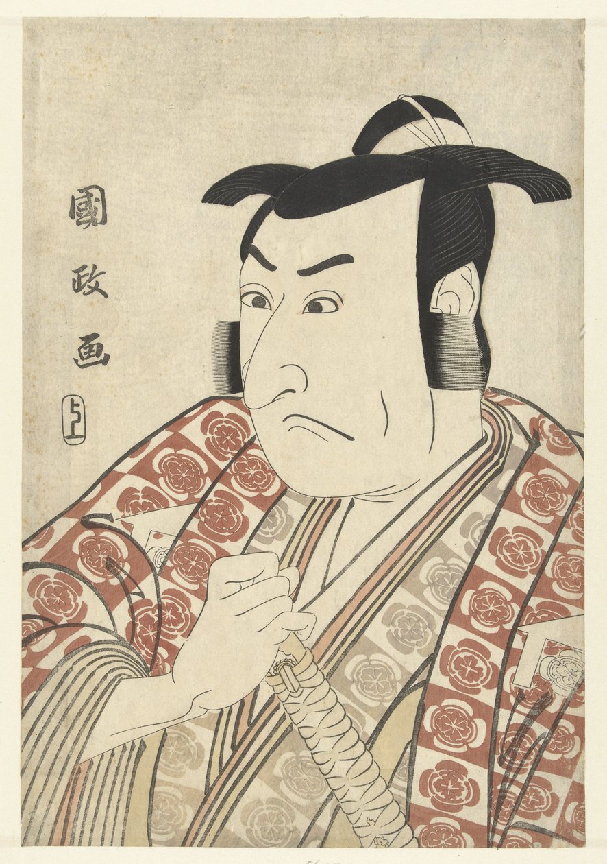 Del s Tepo RT Ret Van Ichikawa Omezo af Utagawa Kunimasa