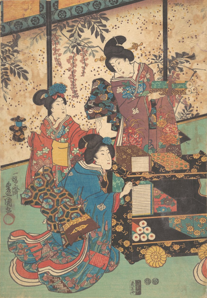 Print. af Utagawa Kunisada