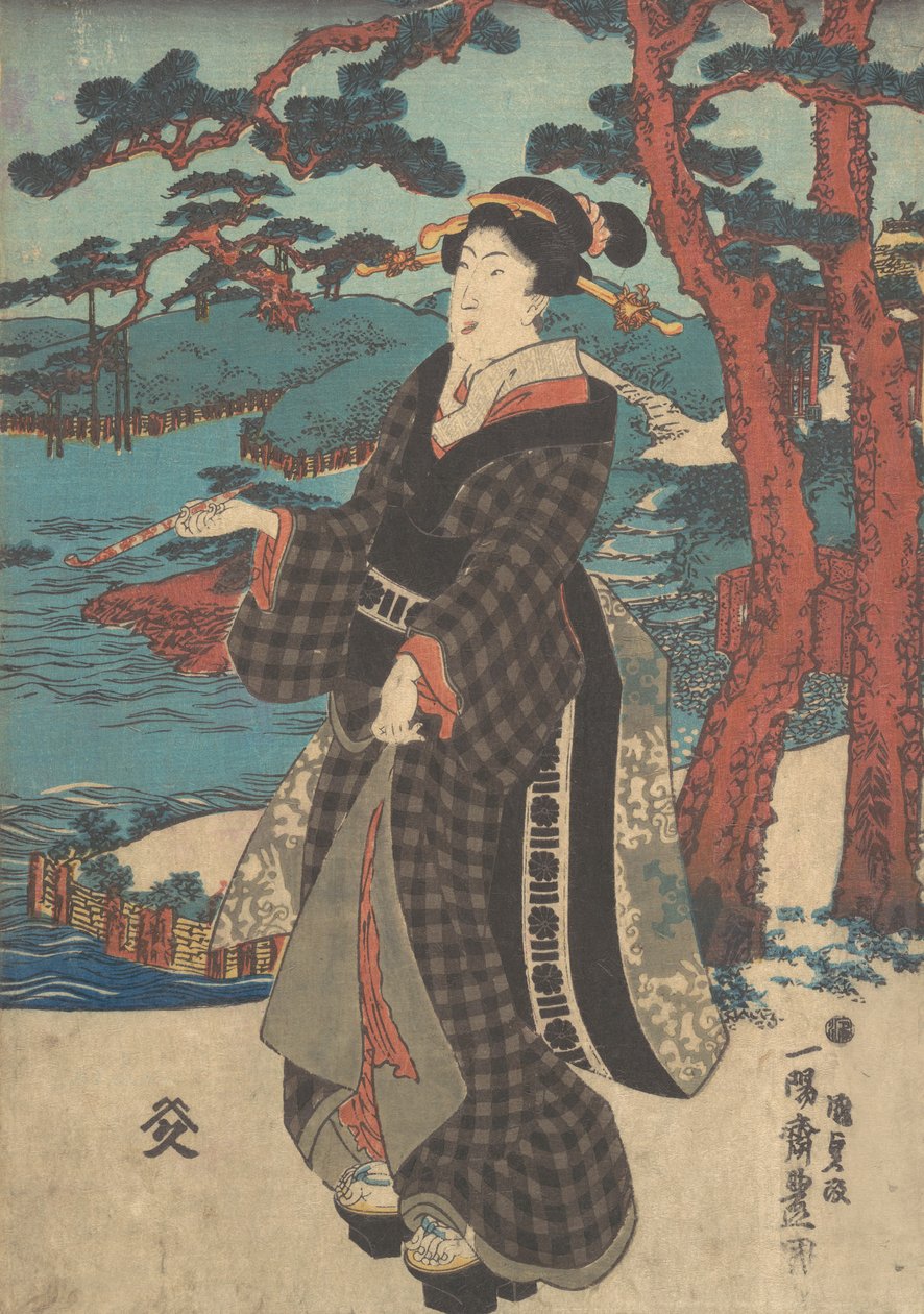 Print. af Utagawa Kunisada