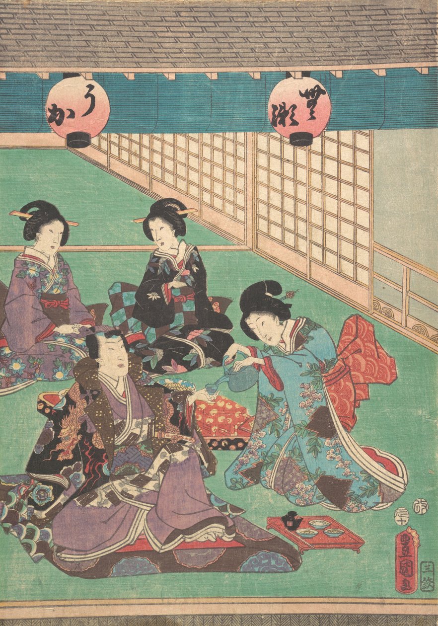 Print. af Utagawa Kunisada