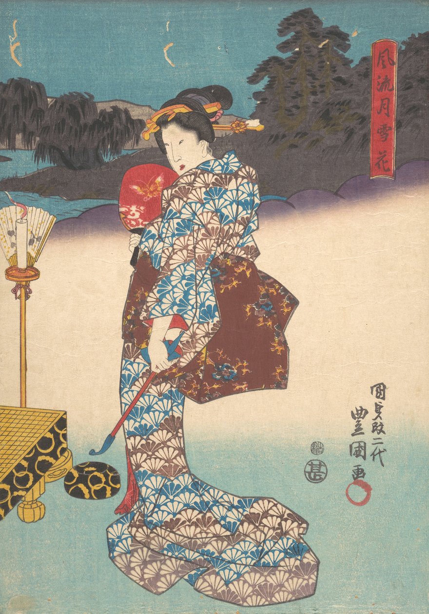 Print. af Utagawa Kunisada