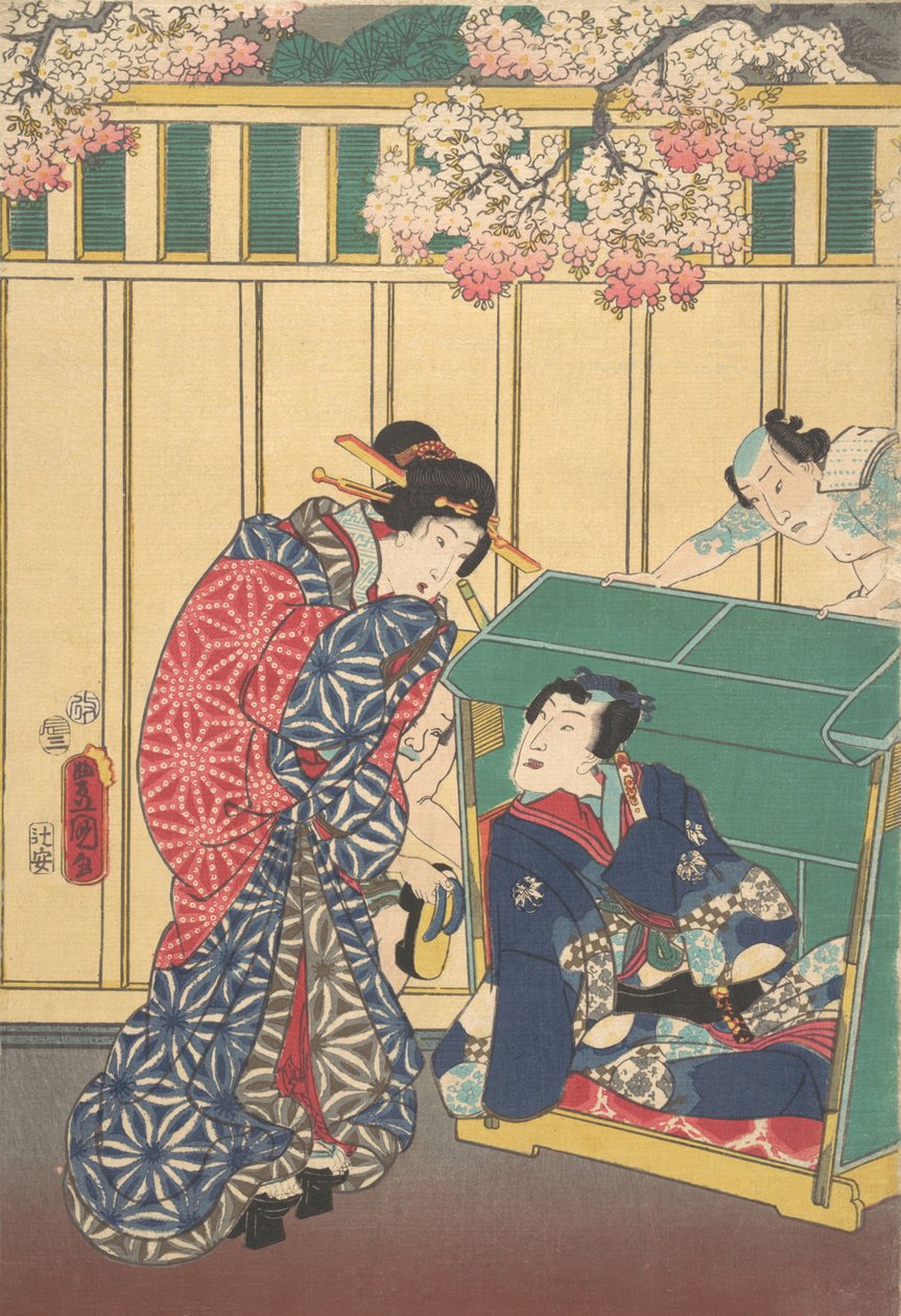 Print. af Utagawa Kunisada
