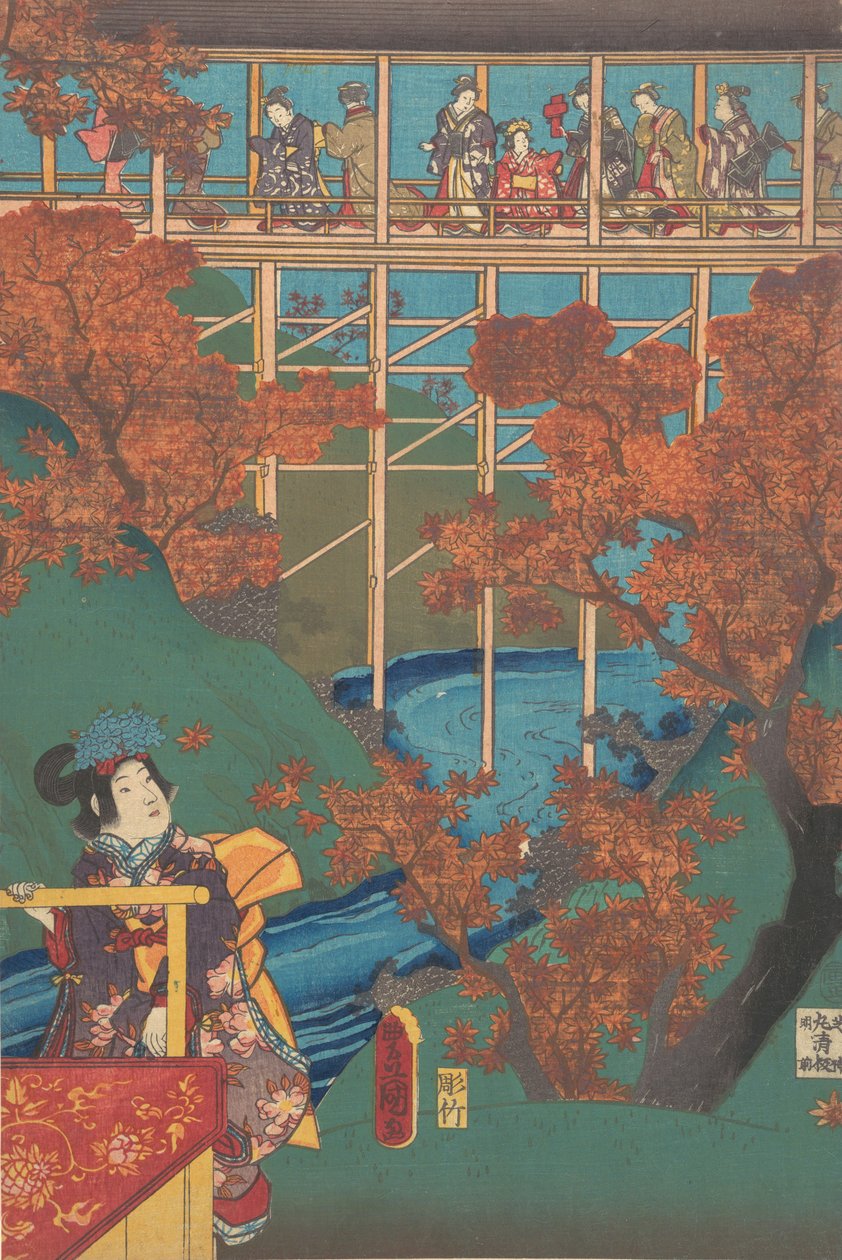 Print. af Utagawa Kunisada