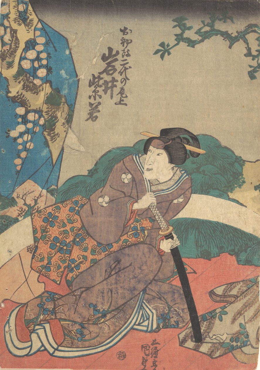 Tryk, 1800-tallet., 1800-tallet. af Utagawa Kunisada