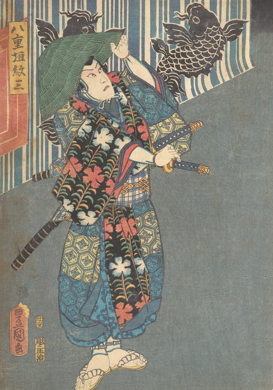 Tryk, 1800-tallet., 1800-tallet. af Utagawa Kunisada