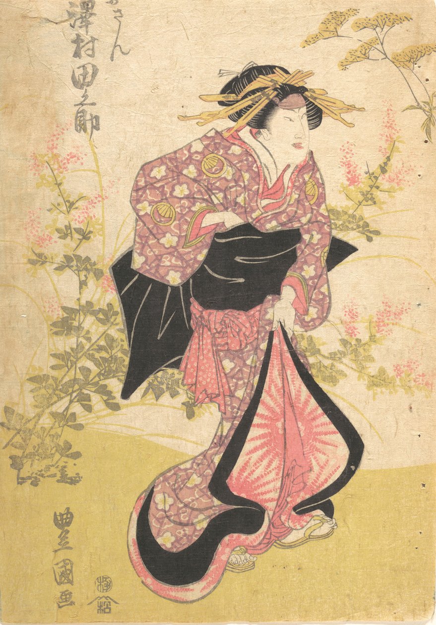 Tryk, 1800-tallet., 1800-tallet. af Utagawa Kunisada
