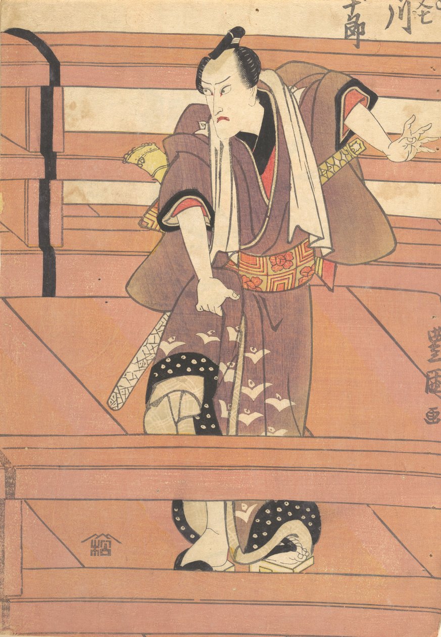 Tryk, 1800-tallet., 1800-tallet. af Utagawa Kunisada