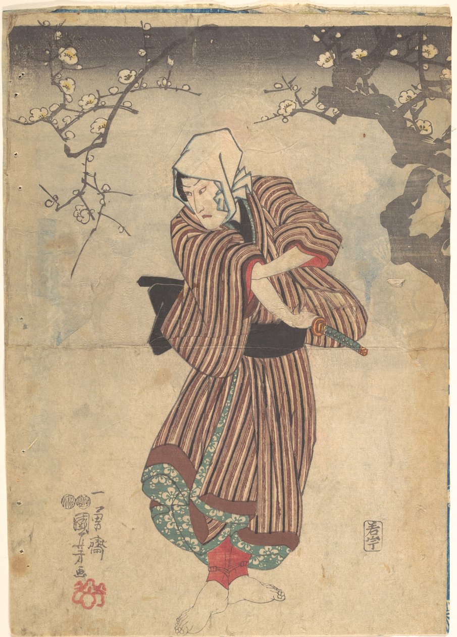 Udskriv af Utagawa Kuniyoshi