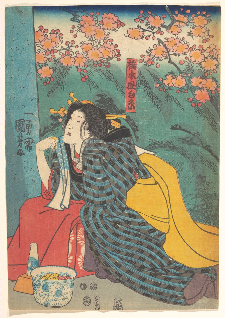 Tryk af Utagawa Kuniyoshi
