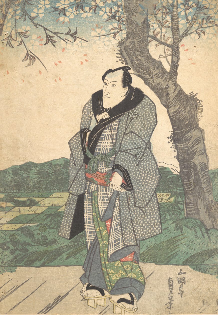 Tryk, 1800-tallet. af Utagawa Sadakage