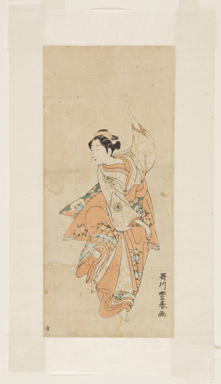 Geisha danser af Utagawa Toyoharu