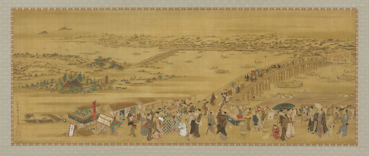 Rokoku B grund af Utagawa Toyoharu