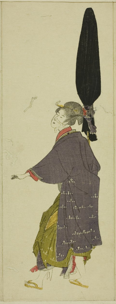 Parodi på et daimyo-optog af Utagawa Toyohiro