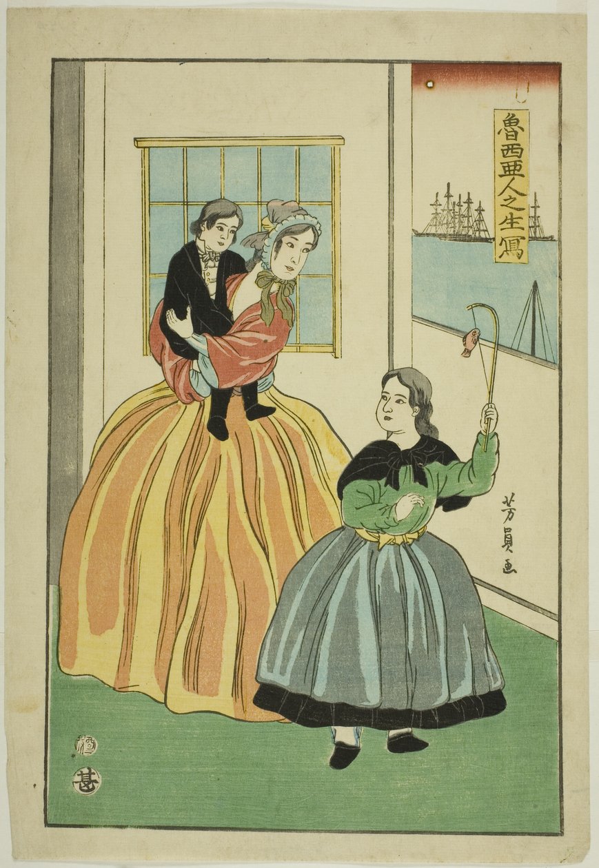 Draven fra Russi af Utagawa Yoshikazu
