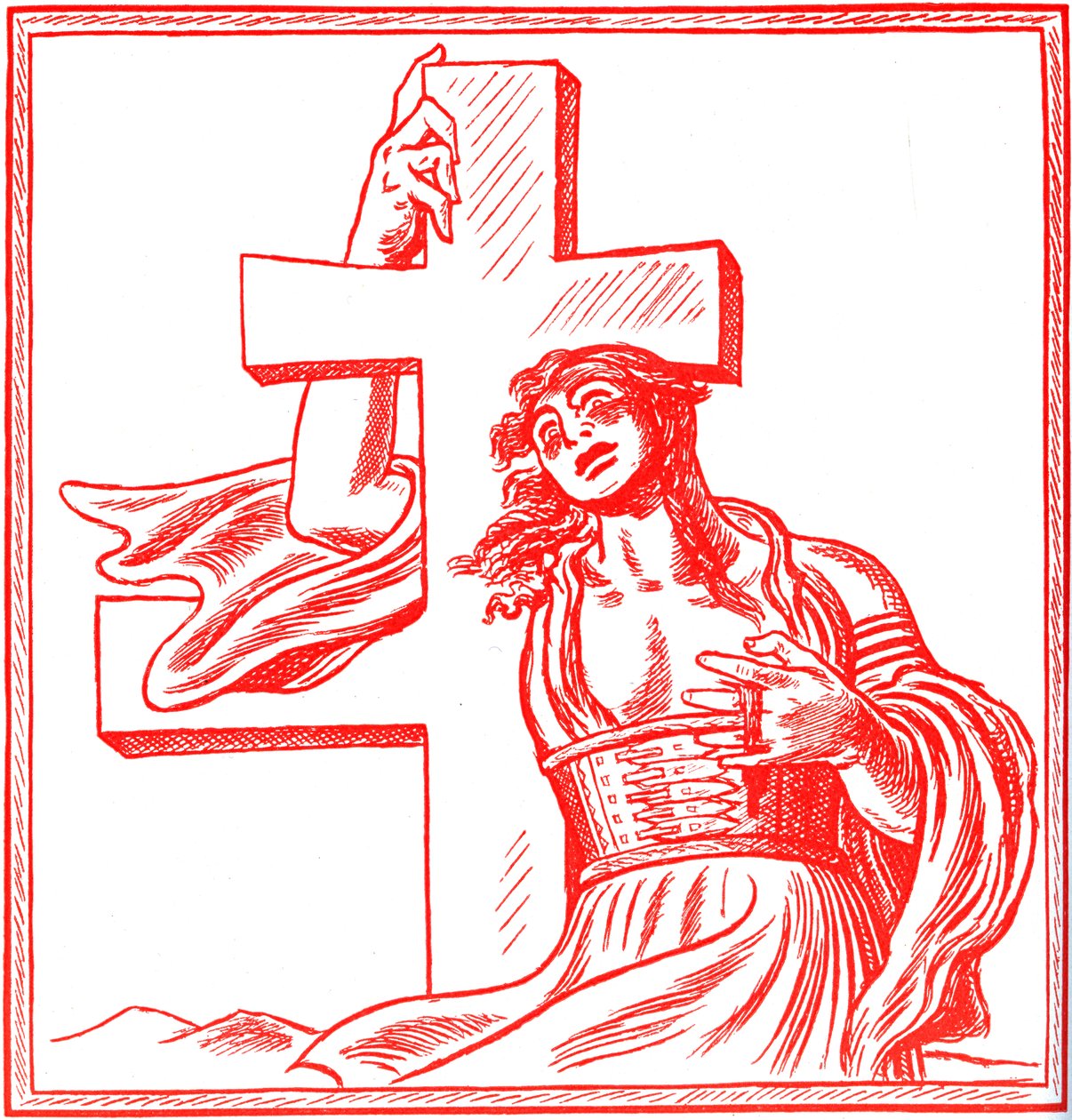 Slovakiet - tjekkisk karikatur af V.H. Brunner