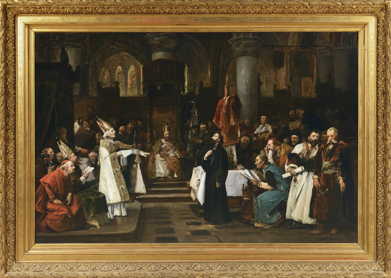 Jan Hus af Vaclav Brozik