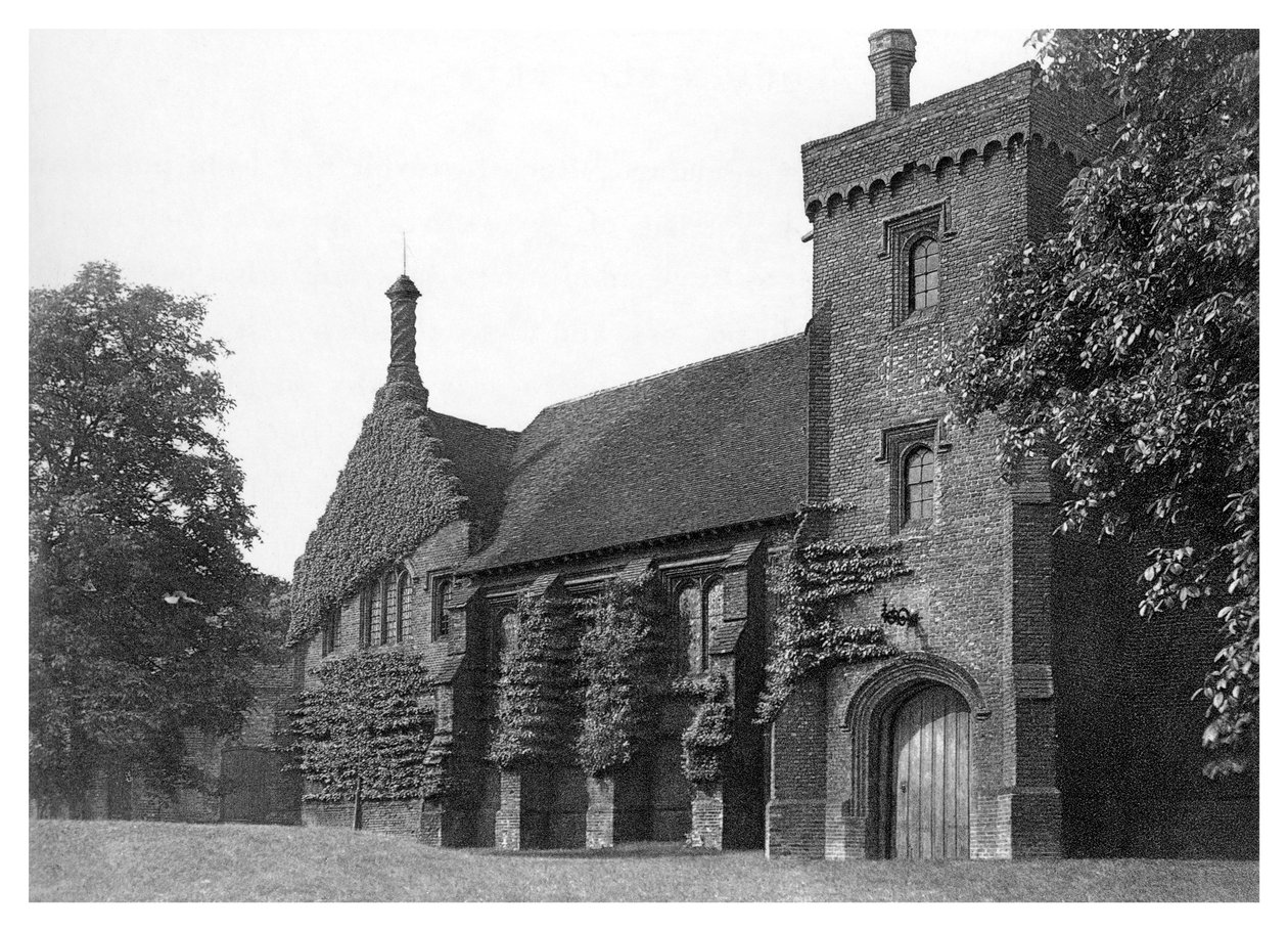 Old Hatfield House, Hertfordshire, 1896.dani af Valadon and Co Boussod