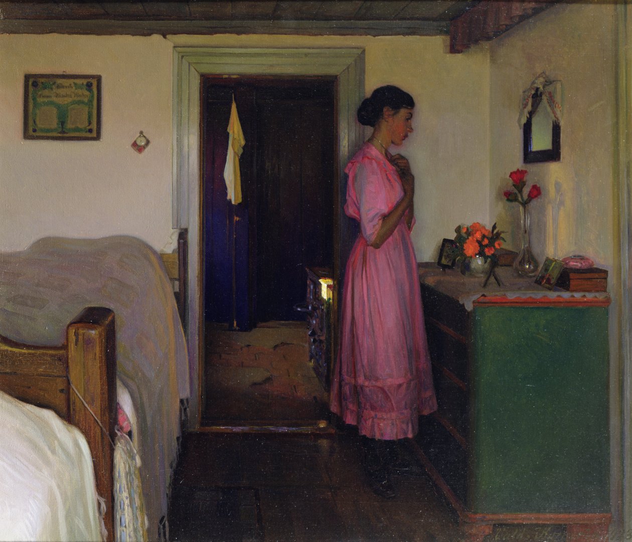 Et øjebliks refleksion, 1923 af Valdemar Kornerup