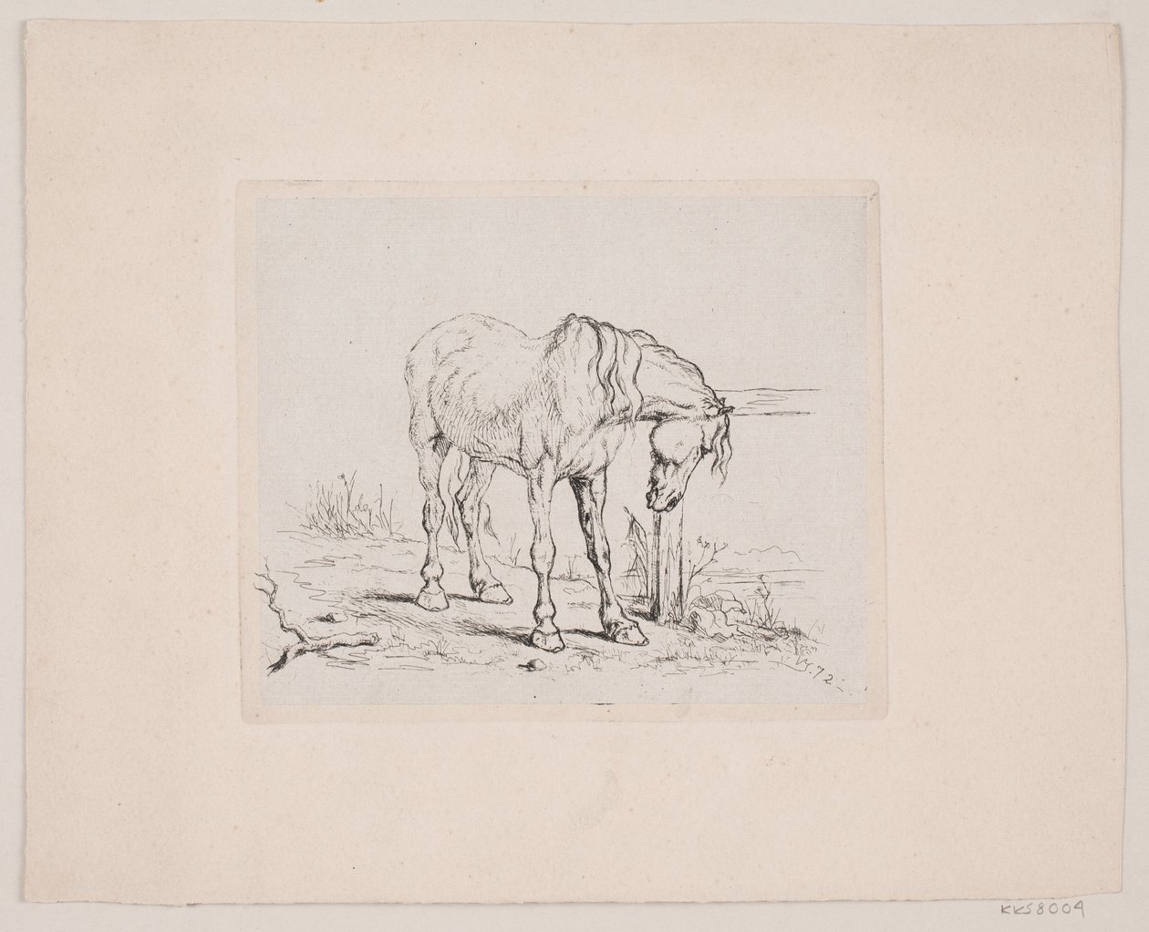 En gammel hest af Valdemar Irminger
