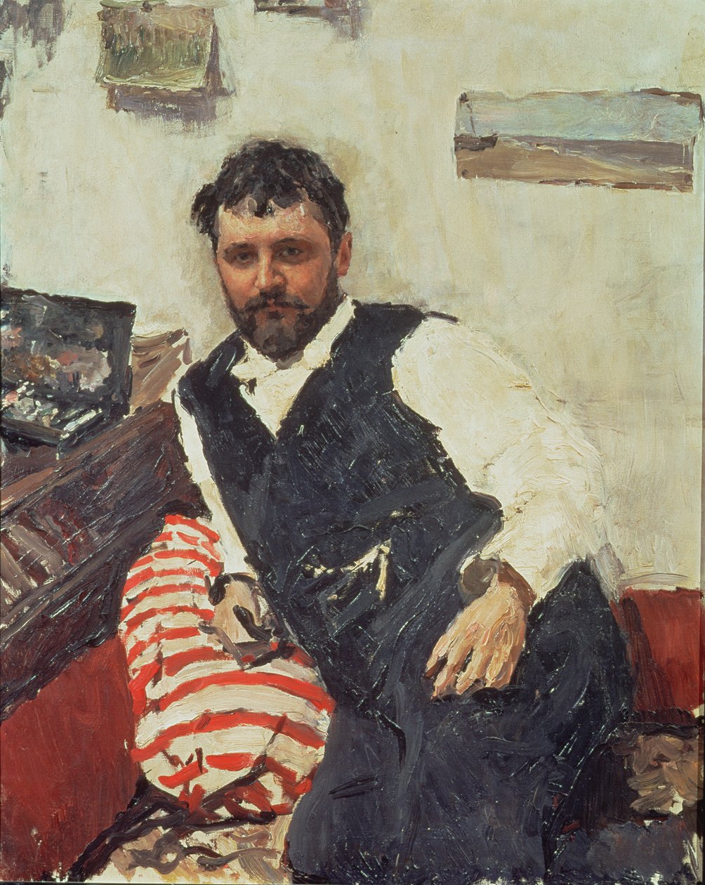 Portræt af Konstantin Korovin (1861-1939), 1891 af Valentin Aleksandrovich Serov