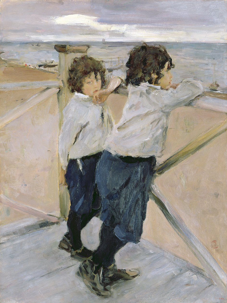 To drenge, 1899 af Valentin Aleksandrovich Serov