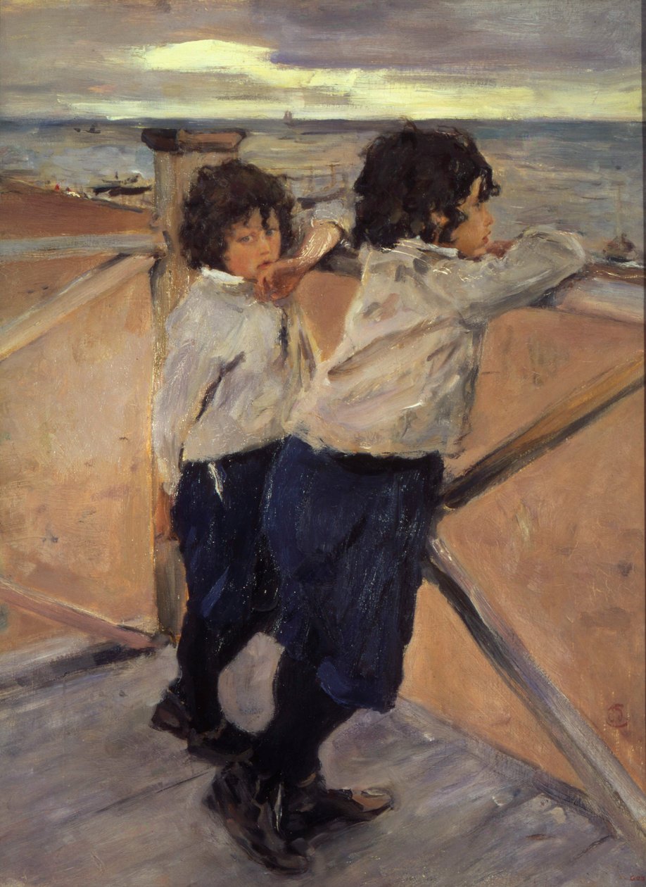 Børn, 1899 af Valentin Aleksandrovich Serov