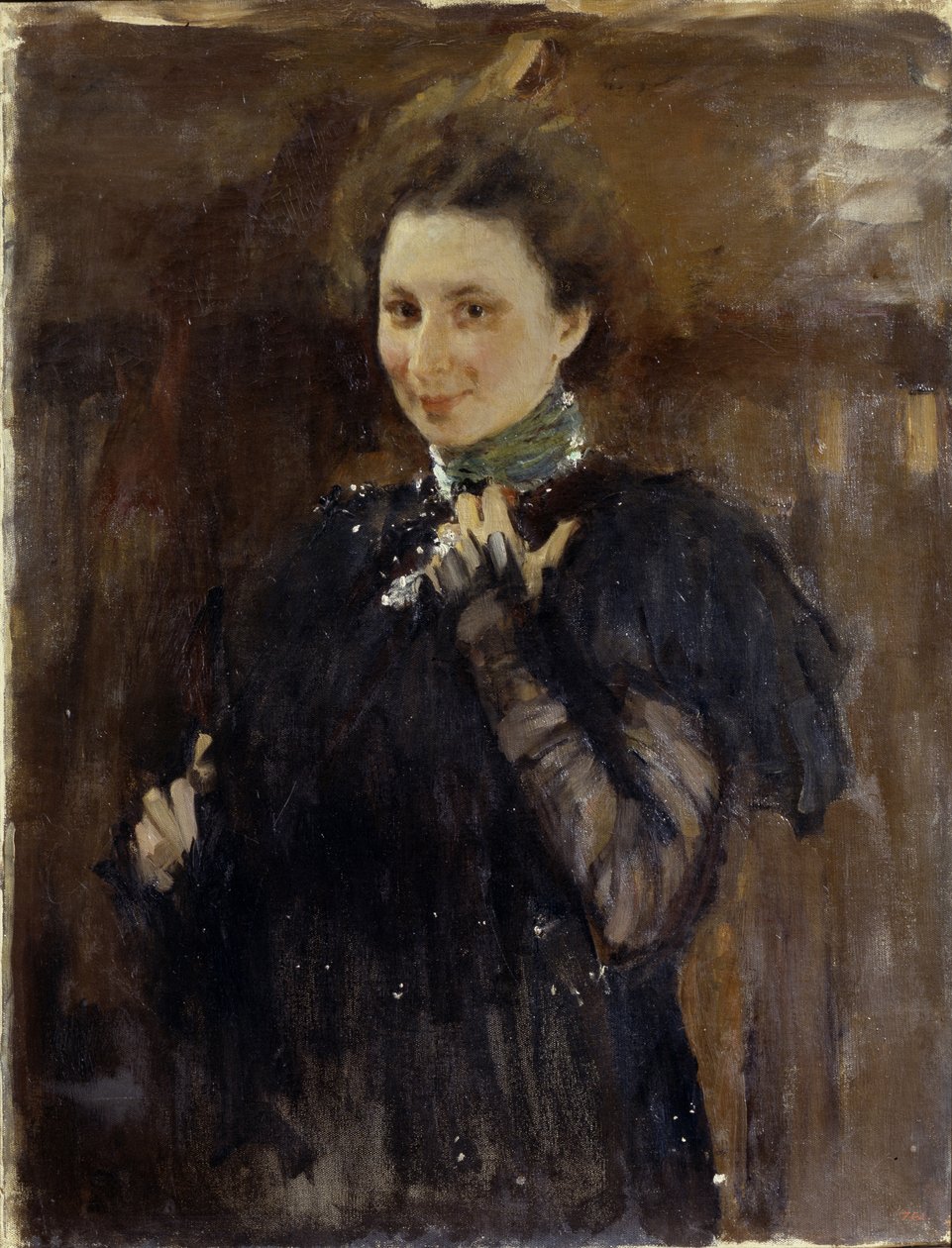 Skift til Portrait OP Olive 1-5, 2 af Valentin Aleksandrovich Serov